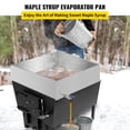 thumbnail image 2 of VEVOR Maple Syrup Evaporator Pan 24x24x7 Inch Stainless Steel Maple Syrup Boiling Pan for Boiling Maple Syrup, 2 of 9