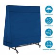 thumbnail image 2 of Table Tennis Table Dust Cover Oxford Waterproof Outdoor Rainproof UV Protection Tennis Table Storage Cover with Zipper (Blue), 2 of 6