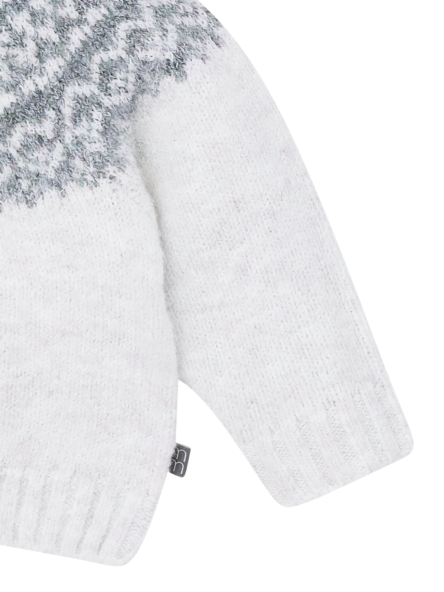 Modern Moments by Gerber Baby Boy Raglan Sleeve Fairsle Sweater, Sizes 0/3 Months - 24 Months