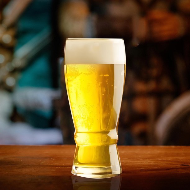 Juego de jarras de cerveza de vidrio de gran capacidad para bares, fiestas y uso doméstico. Vaso resistente y duradero con base gruesa.