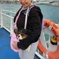 thumbnail image 3 of Adjustable Pet Dog Carrier Bag Outdoor Travel Puppy Single Shoulder Bags Dogs Comfort Sling Handbag Corgi Puppy Tote Pouch, 3 of 3