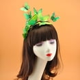 thumbnail image 4 of Diadema de mariposa tridimensional de color creativo europeo y americano, diadema de fiesta, accesorios para el cabello de mariposa para actuación en la mesa, 4 of 5