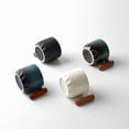 thumbnail image 3 of 80ml Ceramic Retro Coffee Cup Office Water Cup Filter Tea Mug Wooden Handle Coffee Mug Handmade Tea Coffee Cup Birthday Gift, 3 of 9