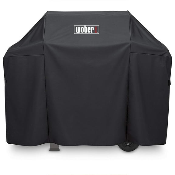 Wober Cover 7139 for Weber Spirit and Spirit II 300 Series Premium Grill Cover, Heavy Duty and Waterproof, Fits Grill Widths Up To 50 Inches