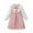 Pink, variant on Ashirexll Teen Summer Dresses, Girls Summer Dress, 3-10Y Girls' Summer and Fall Long Sleeve Dress Casual Collar Shirt Dress