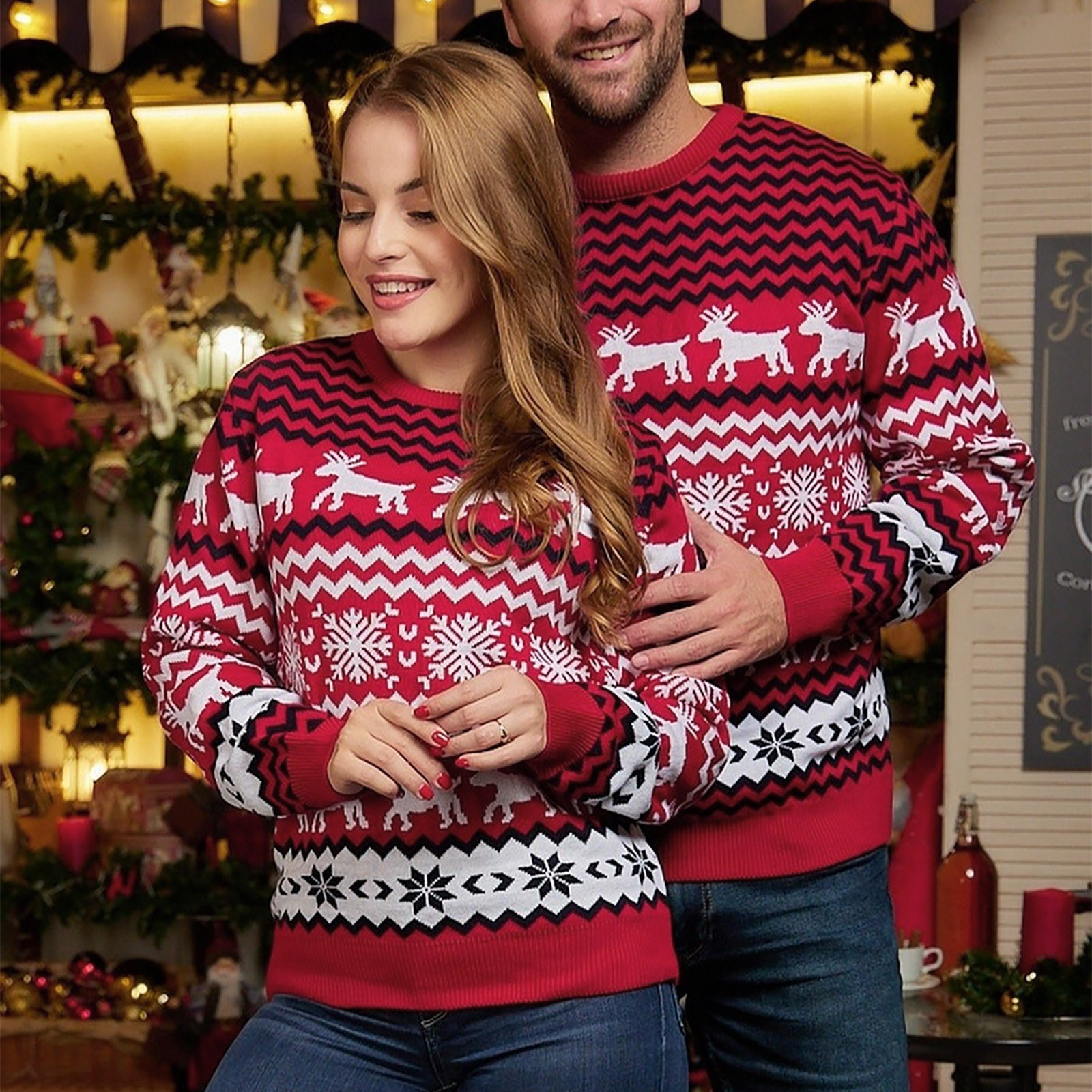 Couple holiday sweaters deals