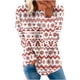 thumbnail image 1 of Sudaderas de Cuello Redondo de Navidad Para Mujer Moda Casual Impreso Blusa de Manga Larga Tops Con Capucha Odeerbi  ODB193526, 1 of 5