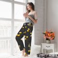 thumbnail image 5 of Salouo Bumblebee Print Women's Pajama Pants Casual Loose Sweatpants PJs Flowy Pants Drawstring Palazzo for Women Wide Leg Pants Lounge Pajama -Small, 5 of 8