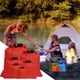 thumbnail image 4 of Bolsa seca flotante impermeable de 6 piezas para kayak, rafting, natación, playa, pesca, proceso de de pegamento de línea completa, diseño de rojo Macarena Bolsas secas impermeables, 4 of 8