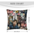 thumbnail image 5 of Matt Dillon Pillow Covers 18 X 18 Inch Decorative Throw Cushion Cases Home for Furniture Bench Sofa, 5 of 6