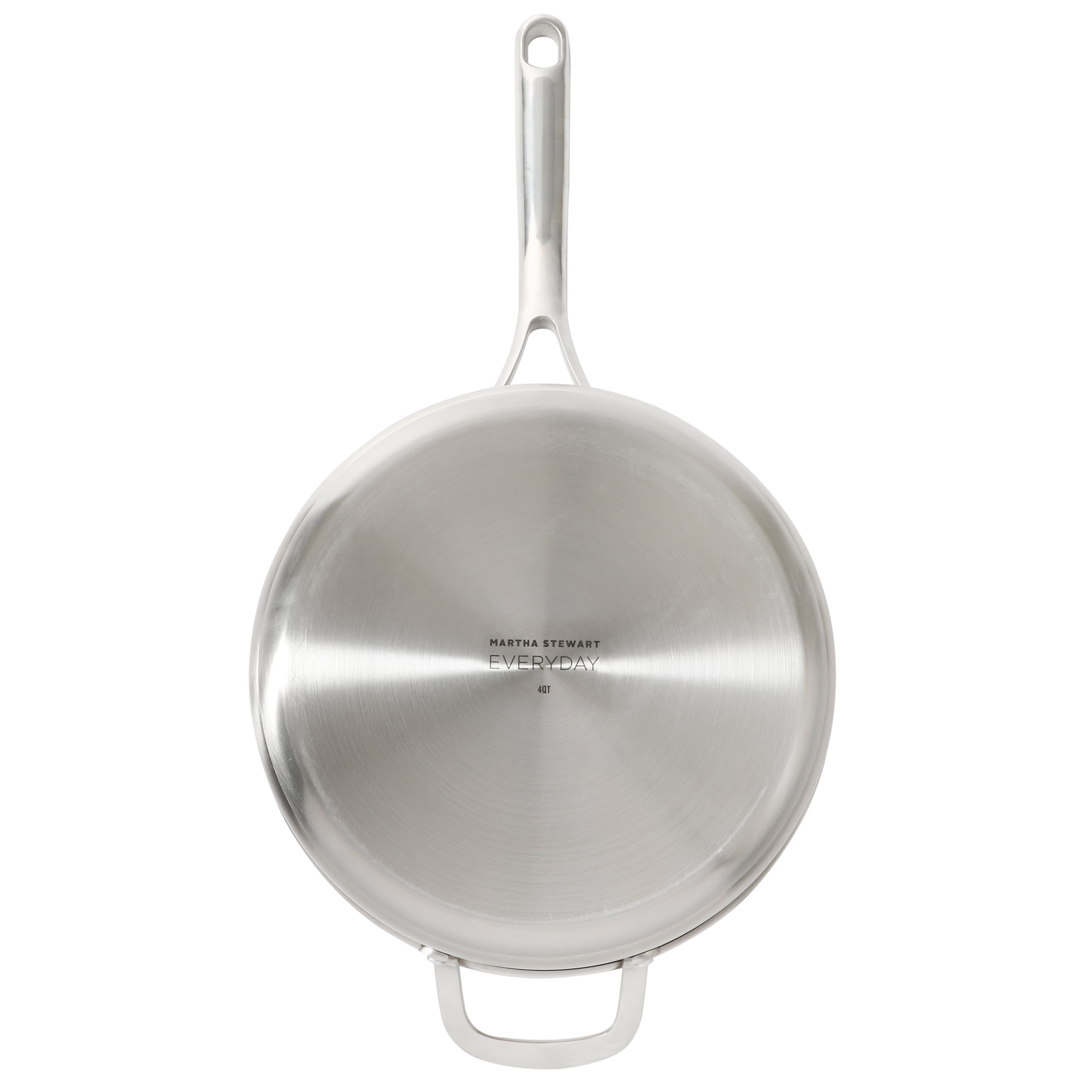 Martha Stewart Collection Delaroux Stainless Steel 2-pc. Fry Pan Set, Silver