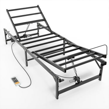 Swpormundo Adjustable Bed Frame Twin XL Bed Frames Adjustable Bed Frame with Remote Electric Adjustable Bed Frame Black Twin Adjustable Bed Base