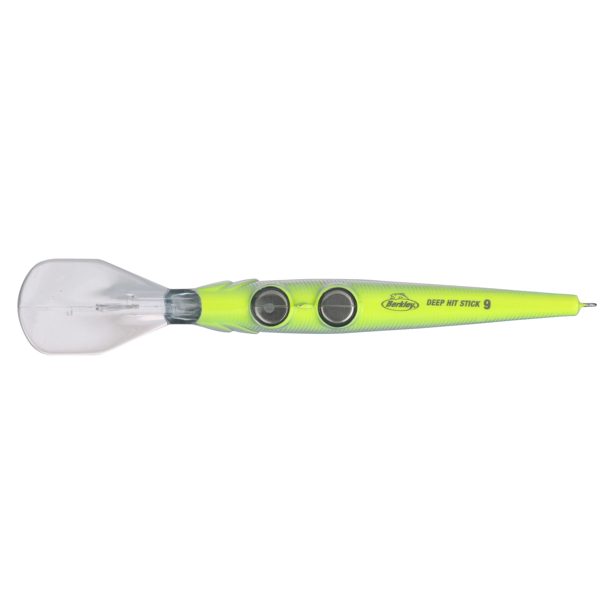 Berkley Deep Hit Stick, 3.75 in, Crankbaits, Blue Slime (1 Count)