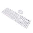 thumbnail image 1 of Wireless Keyboard and Mouse Combo, 104 Keys, 2.4G Ergonomic Wireless Computer Keyboard, Anti Fading, High Low Key Layout, Sleep Mode, Plug and Play, for Computer, Pc, 1 of 7