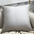 thumbnail image 3 of Pillow Case with Insert - Summer Soft Cushion for Living Room, Bedroom & Outdoor, Durable Home Decor Pillow, Perfect 2026, Valentine's Day & Easter Sofa & Bed Festive Accent, 17.7*17.7in, Gray, 3 of 6