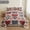 Romantic Folk Heart, variant on 2/3PCS Retro Oil Floral Bedspread Set,1 Pc Quilt + 1/2 Pcs Pillowcases, Soft Skin-friendly Fabric Multiple painting patterns available Bedroom Decor Machine Washable