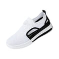 thumbnail image 3 of KEVCHE Womens Orthopedic Walking Shoes Breathable Soft Knitted Sneakers, Arch Support Casual Slip-On Athletic Footwear for Plantar Fasciitis Relief, Lightweight Non-Slip Daily Sport Shoes, 3 of 6