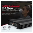thumbnail image 2 of 4 Channel 12V AS-8080 Car Amplifers 4CH Powerful Mini HiFi Digital Stereo Bass Power Amp Device Cars Subwoofer ,Bluetooth 5.0, 2 of 6