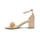 thumbnail image 2 of Zapatilla Abierta Con Correa Tacon Ancho Elegante Oficina rosa 23.5, 2 of 7