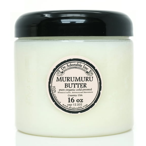 Dr Adorable - 16 oz - Murumuru Butter - Refined Organic Fresh Natural