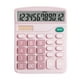 thumbnail image 1 of Calculadora electrónica Pisexur para hombres, calculadora básica de escritorio de 12 dígitos, doble potencia, con gran pantalla LCD, electrónica para niños, organizador de electrónica., 1 of 5