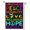 Color 2, variant on SPXUBZ Kindness Peace Equality Garden Flag 12x18 Inch, Linen Inspirational Yard Flag, Double Sided Outdoor Porch Lawn Patio Home Decor with Colorful Positive Message