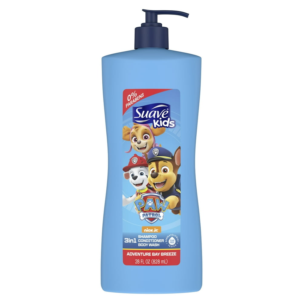 Suave Kids 3in1 Shampoo, Conditioner, Body Wash Paw Patrol Adventure