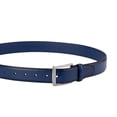 thumbnail image 7 of KM Legend Mens Leather Dress Belt for Work Business and Casual(BLUE, 32), 7 of 7