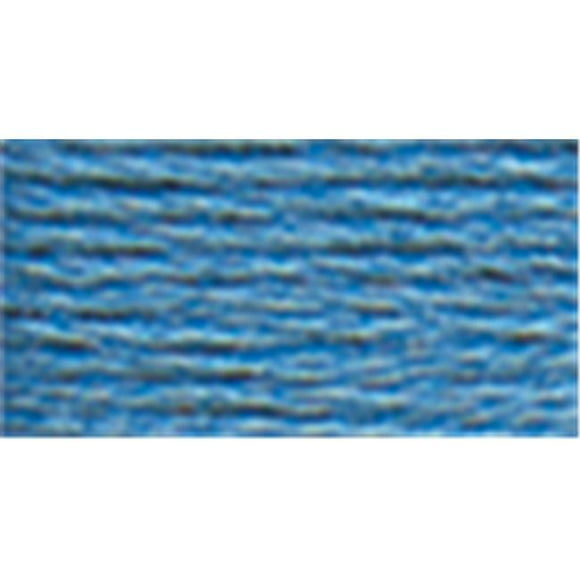 DMC 115 5-322 DMC Pearl Cotton Skeins Size 5 - 27.3 Yards-Dark Baby Blue