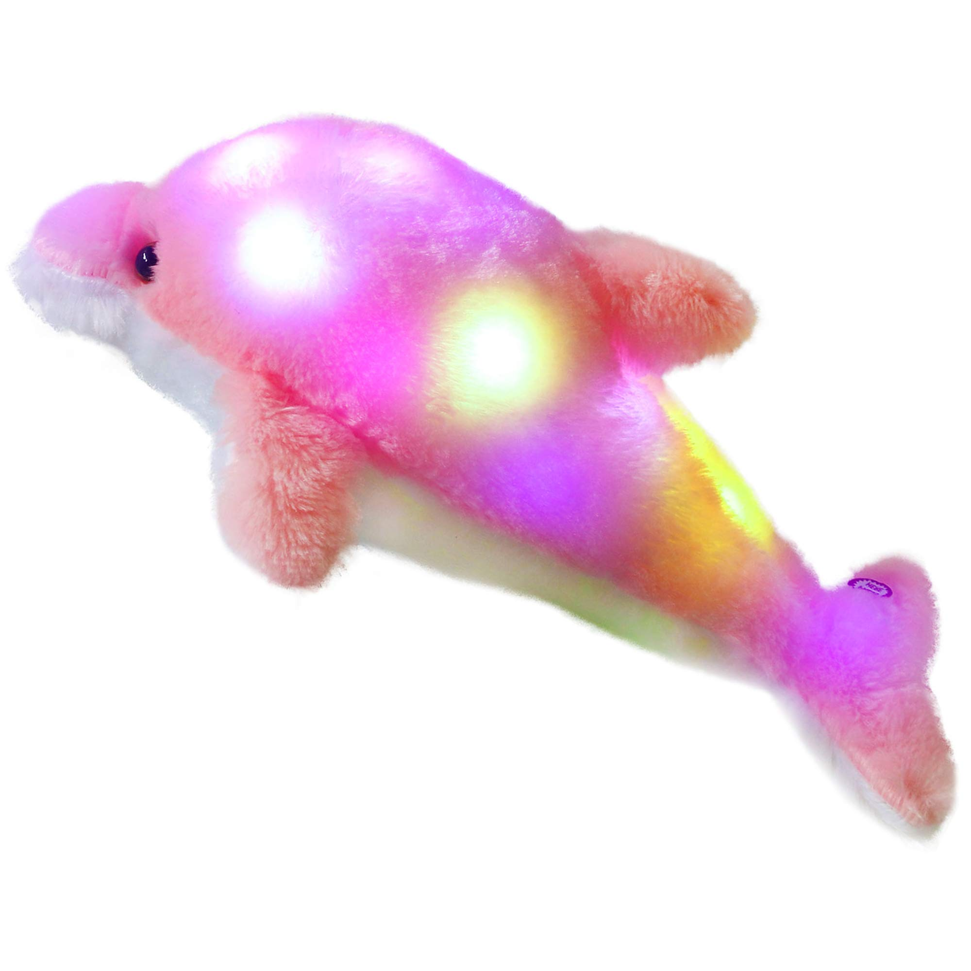 Colorful Night Light LED Dolphin Bedroom Lamp Home Decorations Toy Party E3D8 