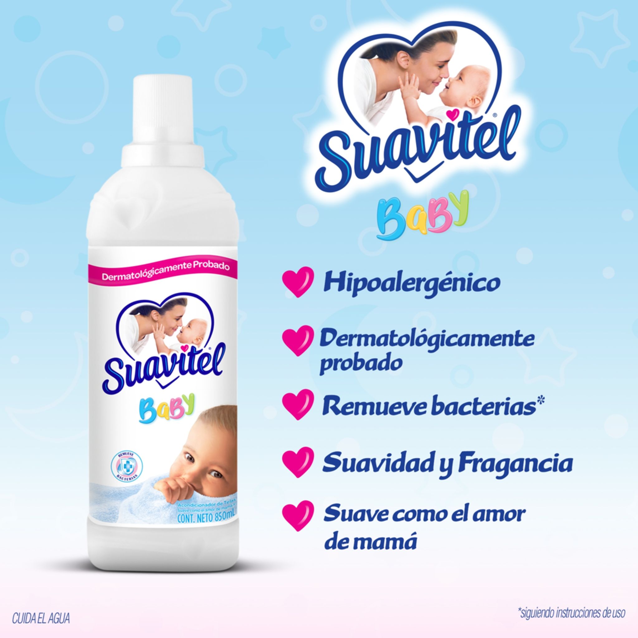 Suavitel Baby Liquid Fabric Softener, 101.4 fl oz