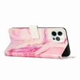 thumbnail image 4 of Apple iPhone 13 Pro Wallet Case, Allytech 3D Cute Marble Pattern Leather Folio Case with Card Slots Holder, Full Body Protection Shockproof Flip Case, Rosegold, 4 of 6