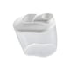 thumbnail image 3 of Contenedor de almacenamiento de alimentos, dispensador de cereales, fácil de limpiar, portátil, diseño transparente, organizador de despensa multiusos , Blanco Pequeño Macarena Contenedor de almacenamiento, 3 of 8