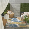 thumbnail image 2 of Nourison Aloha Indoor/Outdoor Ivory Multicolor 10' x 14' Area Rug (10x14), 2 of 10