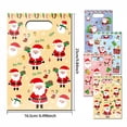 thumbnail image 5 of 50Pcs Christmas Gift Bags with Handles Xmas Treat Bags Santa Claus Plastic Candy Goodie Snack Bags Bulk for Christmas Party Decorations Supplies Favors, 5 of 9