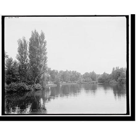 Historic Print, Lake in Loring Park, Minneapolis, Minn. - 2, 16" x 20"