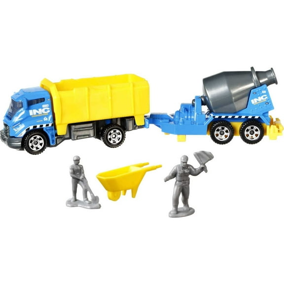 Matchbox Hitch N’ Haul Themed Story Pack with 1:64 Scale Vehicle & Trailer (Styles May Vary)