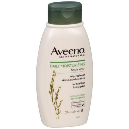 Aveeno Active Naturals Daily Moisturizing Body Wash, 12 fl oz