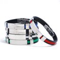 thumbnail image 2 of Hommes Femmes Bracelet Mode Bijoux en Acier Inoxydable en Silicone, 2 of 8