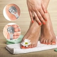 Handle Callus Shaver Foot Callus Remover with 20Pcs Replacement Blades