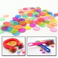 thumbnail image 2 of Flmtop Magnetic Rod Metal-Ring Bingo Chips Kids Science Experiment Educational Toys, 2 of 10