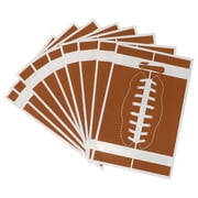 WORGEOUS 50pcs Soccer Party Bags Candy Pouches Soccer Party Favor Bags For Birthday Party And Sports Theme Party Bags For Team Treats And Goodie Bags