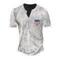 thumbnail image 1 of Men's Short Sleeve Graphic And Embroidered Fashion T-Shirt Spring And Summer Short Sleeve Printed XL, 1 of 3