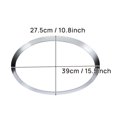 thumbnail image 2 of ALLTIMES Headlight Trims Ring for MINI Cooper F55/F56/F57 2014-2018, 51137300631/51137300632, Silver, 2 of 8
