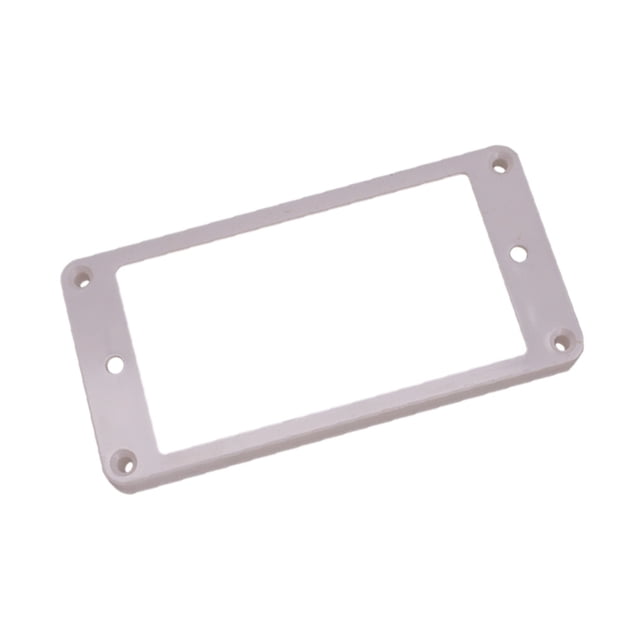 Methold Pastillas Marcos Soporte Buen sellado 4 Agujeros reservados Envoltura fuerte Anillos de montaje Guitarra eléctrica LP Videojuegos y accesorios Blanco