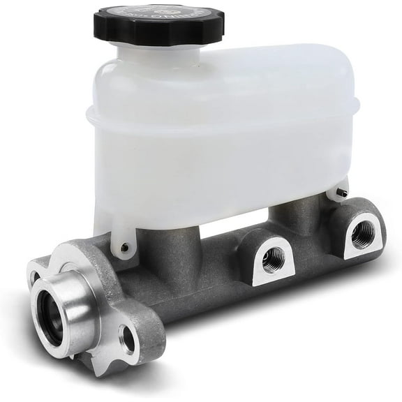 A-Premium Brake Master Cylinder with Reservoir and Cap Compatible with Chevy, GMC, Isuzu and Oldsmobile Vehicles - Blazer, Bravada 1998-2000, S10, Jimmy, Sonoma, Hombre 1998-1999 - Replaces# 18026274