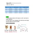 thumbnail image 5 of 1pc Khaki Cable Knit Pet Four-legged Fleece Pullover, Suitable For Cats And Dogs, For Daily Wear, 5 of 5