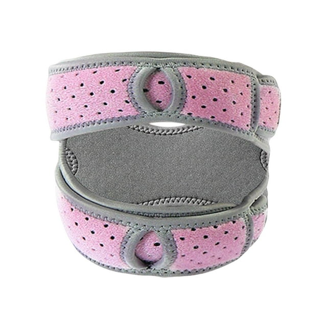 jinwen Patellar Tendon Support Strap Brace Pad for Running Volleyball , Pink, Suitable