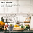 thumbnail image 3 of PP Plastic Kitchen Household Garlic Pugging Pot Pedestal Bowl Mortar and Pestle Set(Granitic Pattern, Packaged with Box), 3 of 5