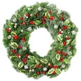 thumbnail image 4 of Paquete de 8 bayas navideñas artificiales de 1 cm, bayas falsas de invierno para Navidad, bayas de acebo artificiales, tallos de bayas falsas, manualidades de decoración para el hogar de invierno, 4 of 7